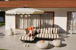 Paletti Daybed Modulaire lounge stoel voor buiten, 190x100x90 cm