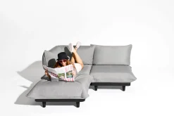 Paletti Daybed Royal Modulaire lounge stoel voor buiten, 190x100x90 cm