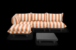 Paletti Set Large + Table Modulaire loungeset voor buiten, 280x190x90 cm