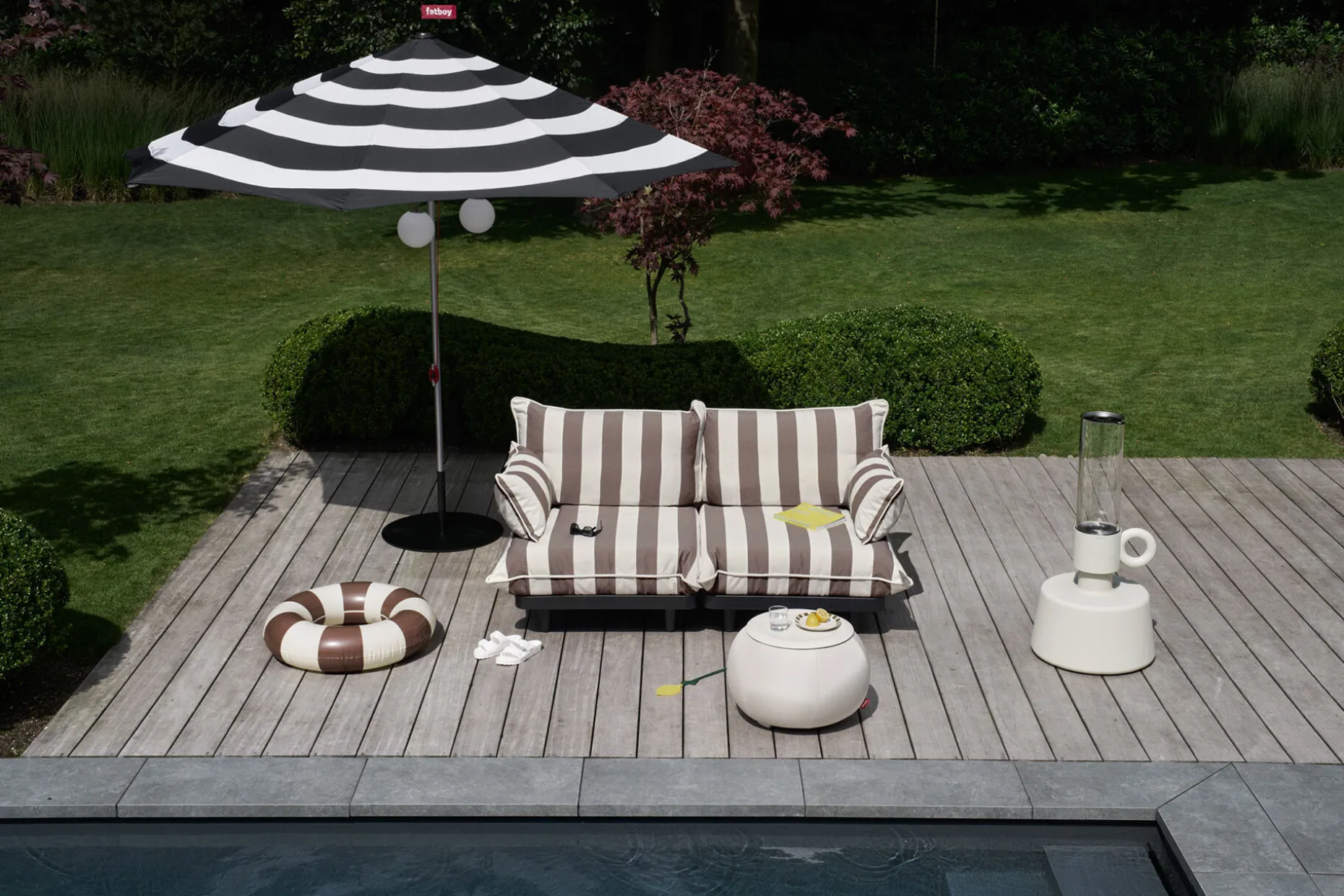 Paletti Set Large Modulaire loungeset voor buiten, 280x190x90 cm