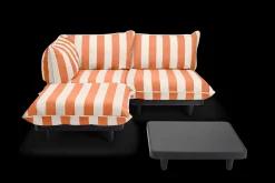 Paletti Set Medium + Table Modulaire loungeset voor buiten, 190x190x90 cm