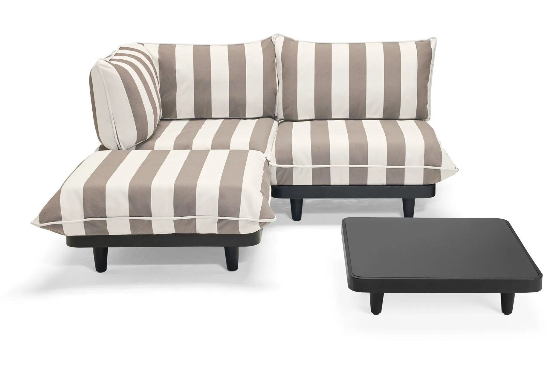 Paletti Set Medium + Table Modulaire loungeset voor buiten, 190x190x90 cm