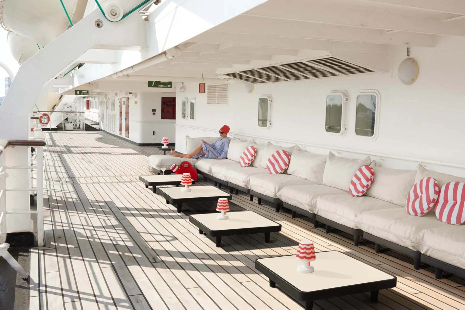 Paletti Set Medium Modulaire loungeset voor buiten, 190x190x90 cm