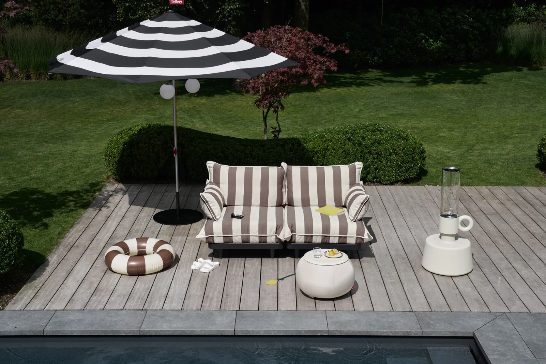 Paletti Set Small Modulaire loungeset voor buiten, 190x100x90 cm