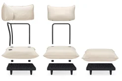 Paletti Set Small Modulaire loungeset voor buiten, 190x100x90 cm