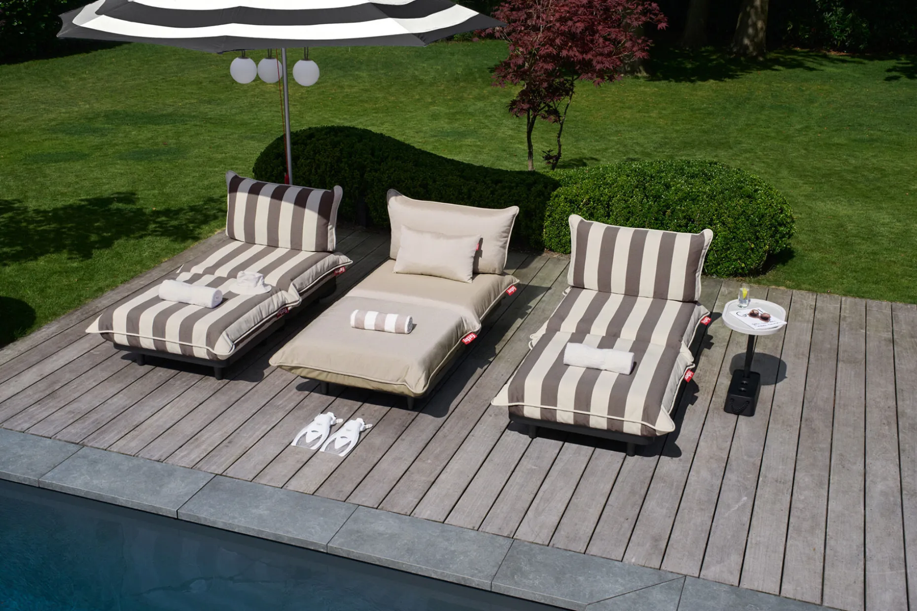 Paletti Set Small Royal Modulaire loungeset voor buiten, 190x100x90 cm