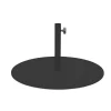 Parasol Base Parasolvoet, zwart, 70x35.5 cm