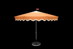 Pensol + Base Black Parasol met voet, 350x350x280 cm
