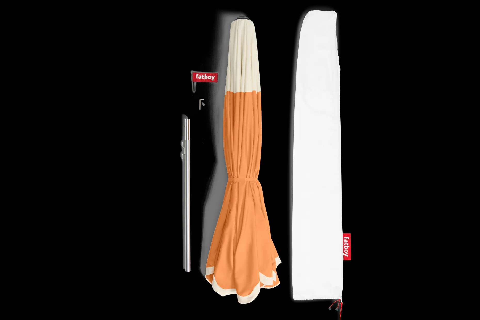Pensol Parasol, oranje, 350x350x280 cm