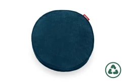 Pill Pillow Cord Sierkussens, blauw, 40x40x7 cm