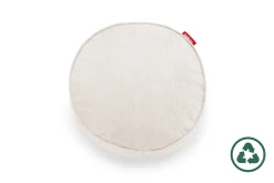 Pill Pillow Cord Sierkussens, beige, 40x40x7 cm
