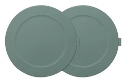Place-we-met Placemat, groen, 36x36x0.4 cm