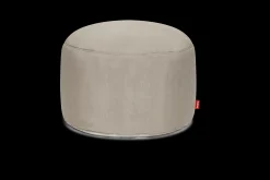 Point Large Outdoor Grote poef - outdoor, grijs, 70x70x40 cm