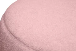 Point Large Sherpa Grote poef voor binnen, roze, 70x70x40 cm