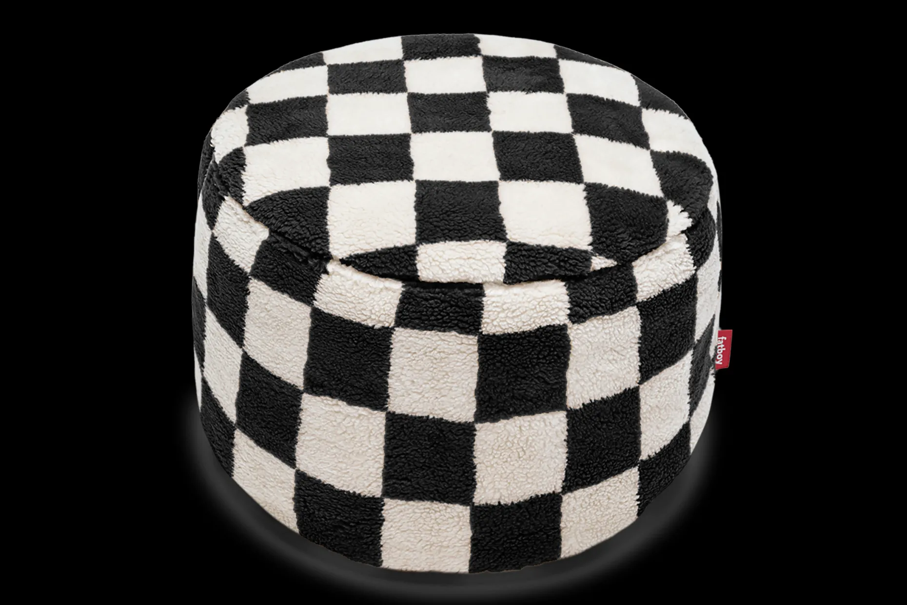 Point Teddy Chess Teddy poef, beige, 50x50x35 cm