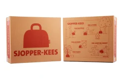 Sjopper-Kees Tas, zwart, 47x17x44 cm