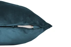 Square Pillow Velvet Sierkussen, blauw, 50x50x5 cm