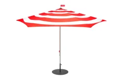 Stripesol + Base Black Parasol met voet, 350x350x280 cm