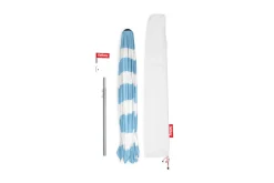 Stripesol 350 cm Parasol, blauw, 350x350x280 cm