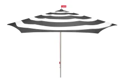 Stripesol 350 cm Parasol, zwart, 350x350x280 cm