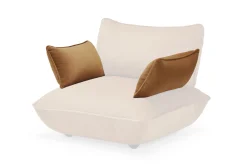 Sumo Armrest Velvet Armleuning, bruin, 69x35 cm