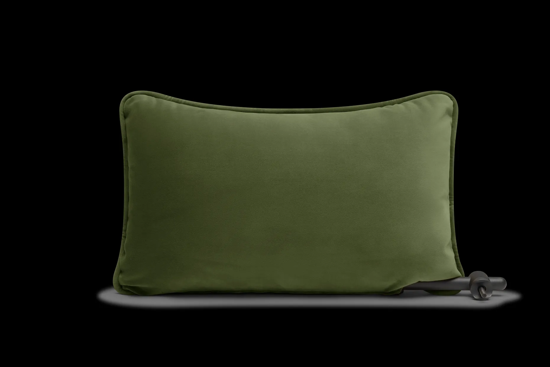 Sumo Armrest Velvet Armleuning, groen, 69x35 cm