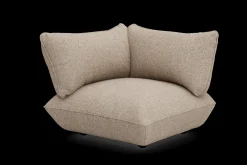 Sumo Corner Seat Boucle Corner Seat, bruin, 108x108x90 cm