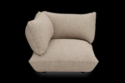 Sumo Corner Seat Boucle Corner Seat, bruin, 108x108x90 cm