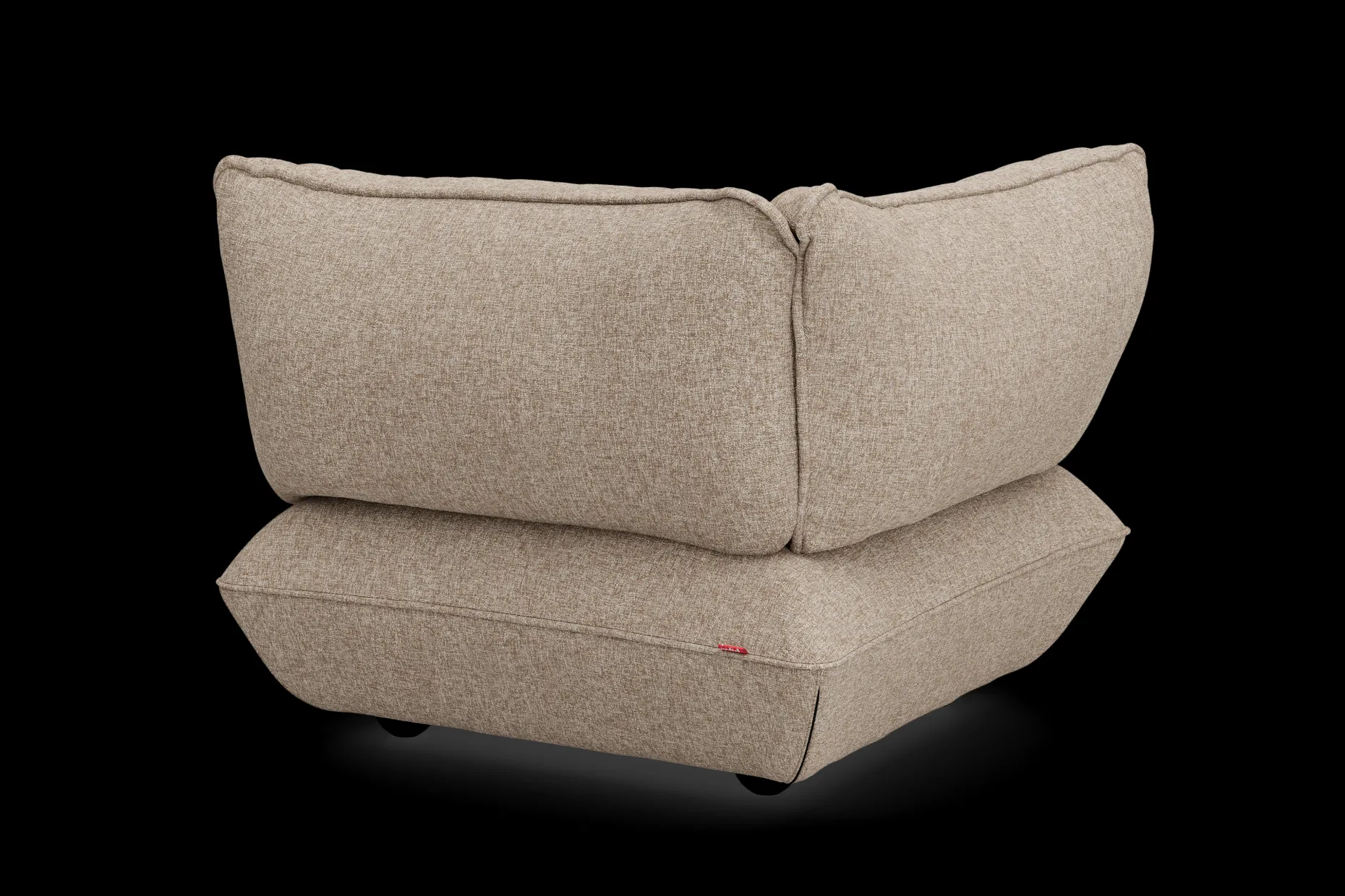 Sumo Corner Seat Boucle Corner Seat, bruin, 108x108x90 cm