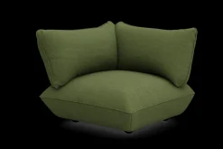 Sumo Corner Seat Boucle Corner Seat, groen, 108x108x90 cm