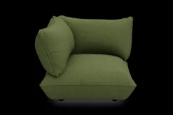 Sumo Corner Seat Boucle Corner Seat, groen, 108x108x90 cm