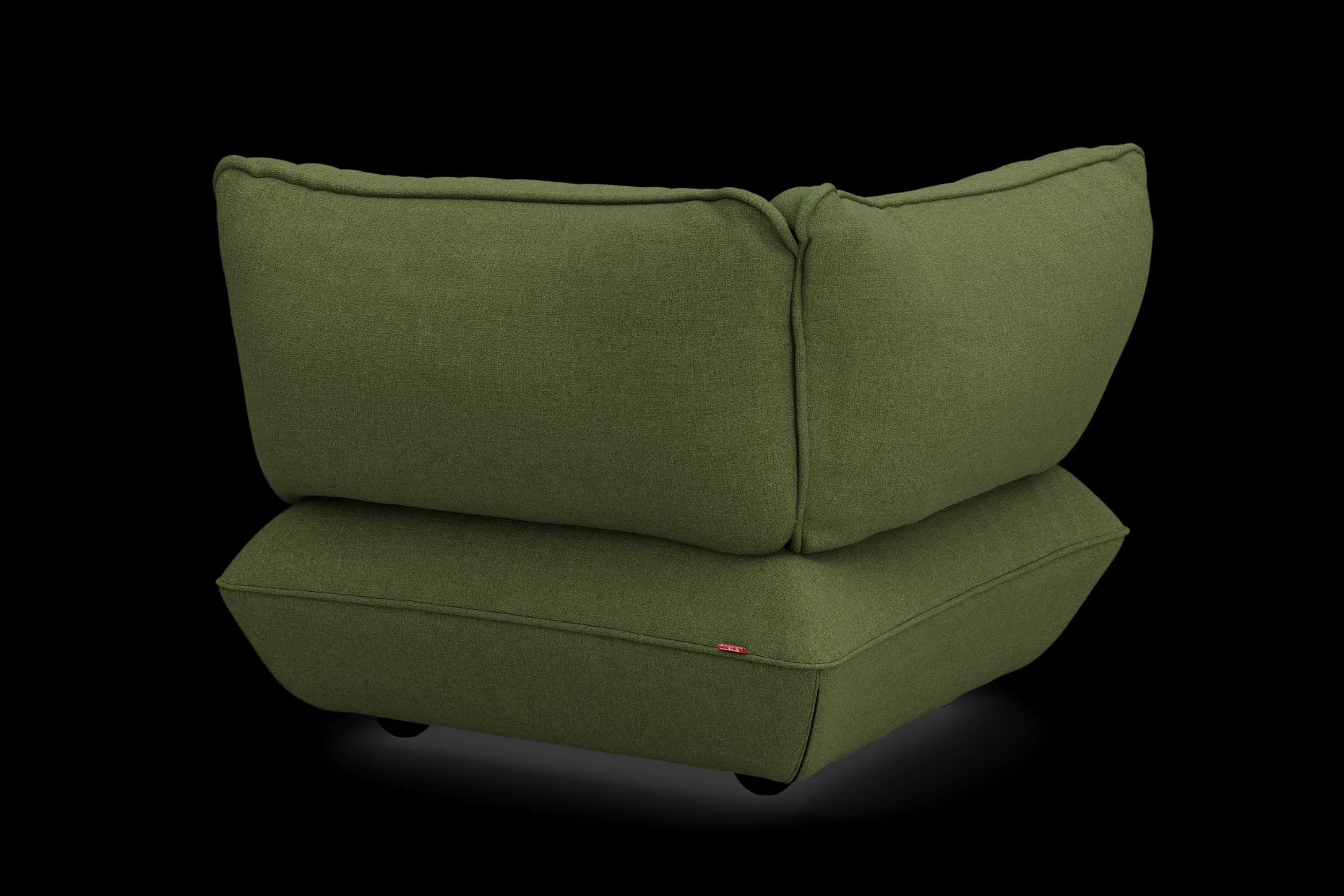 Sumo Corner Seat Boucle Corner Seat, groen, 108x108x90 cm