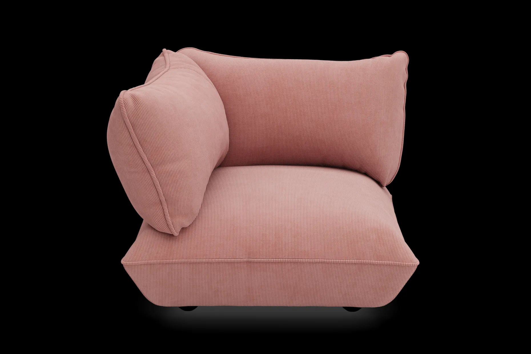 Sumo Corner Seat Left Cord Corner Seat, roze,cm