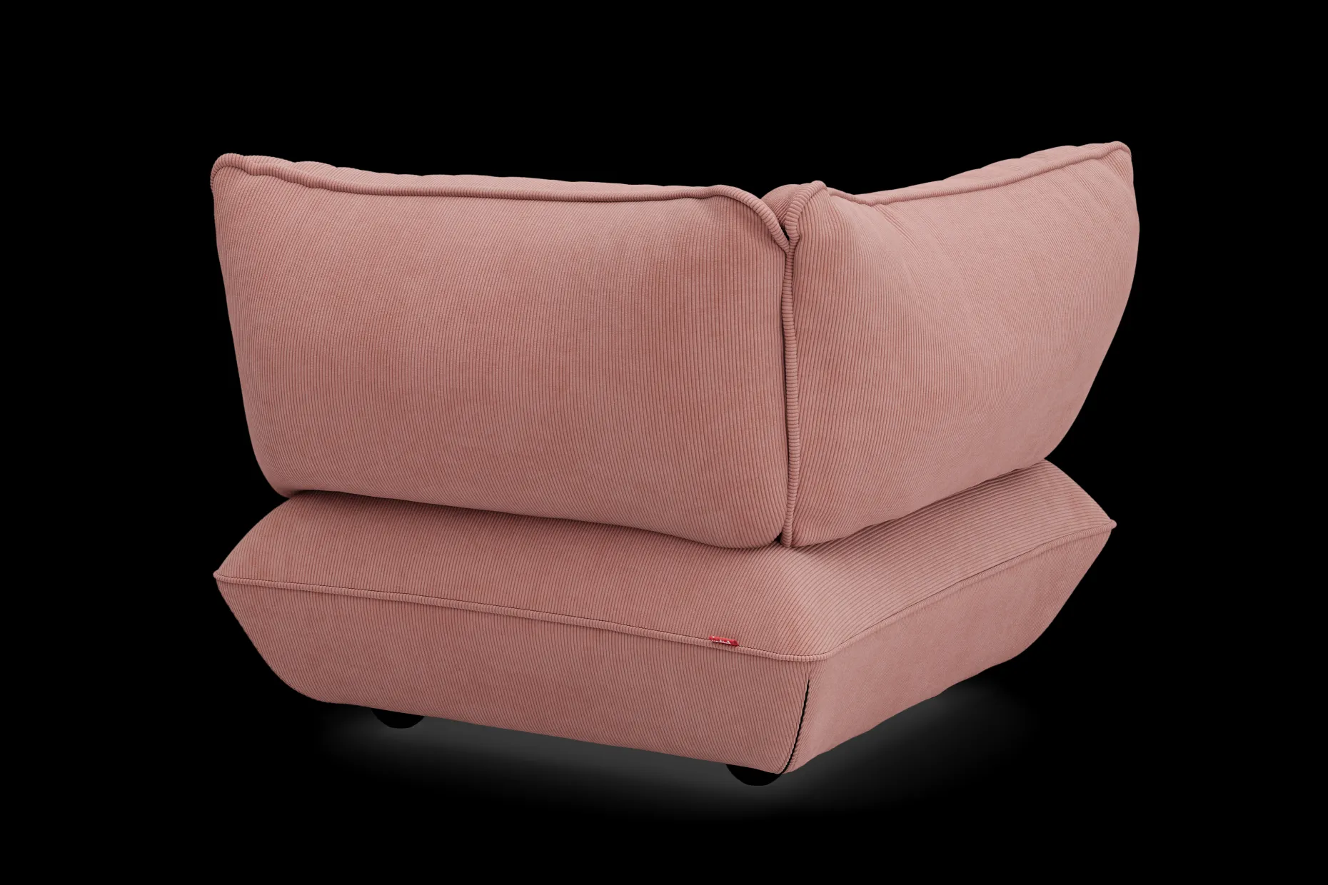 Sumo Corner Seat Left Cord Corner Seat, roze,cm