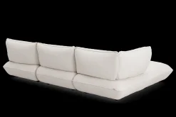Sumo Corner Sofa Boucle Creme Modulaire binnenbank, 301x108x90 cm