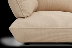Sumo Corner Sofa Left Cord Beige Modulaire binnenbank, 301x108x90 cm