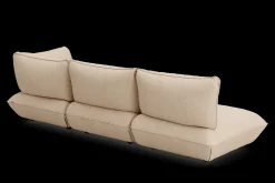 Sumo Corner Sofa Right Cord Beige Modulaire binnenbank, 301x108x90 cm