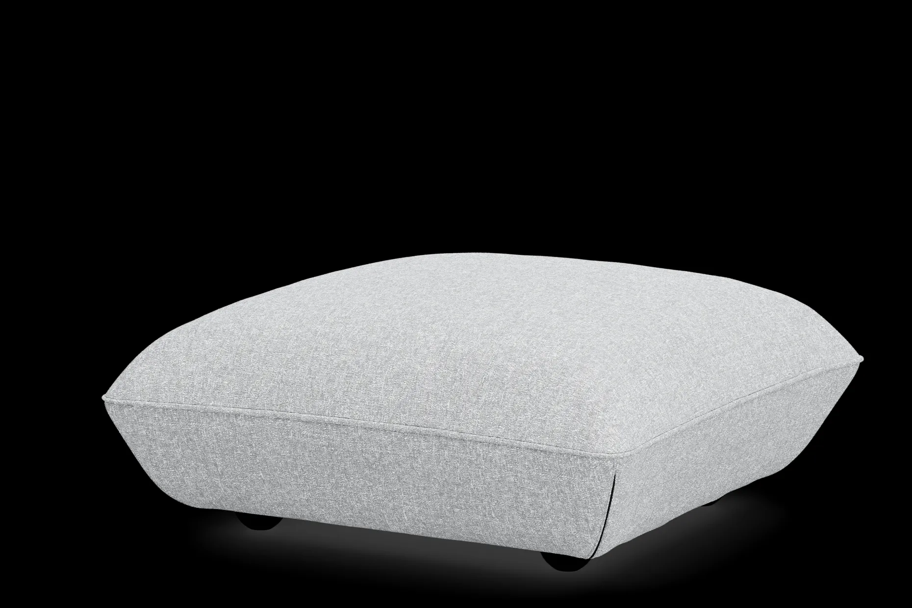 Sumo Hocker Boucle Hocker, grijs, 108x108x44 cm