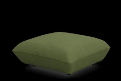 Sumo Hocker Boucle Hocker, groen, 108x108x44 cm