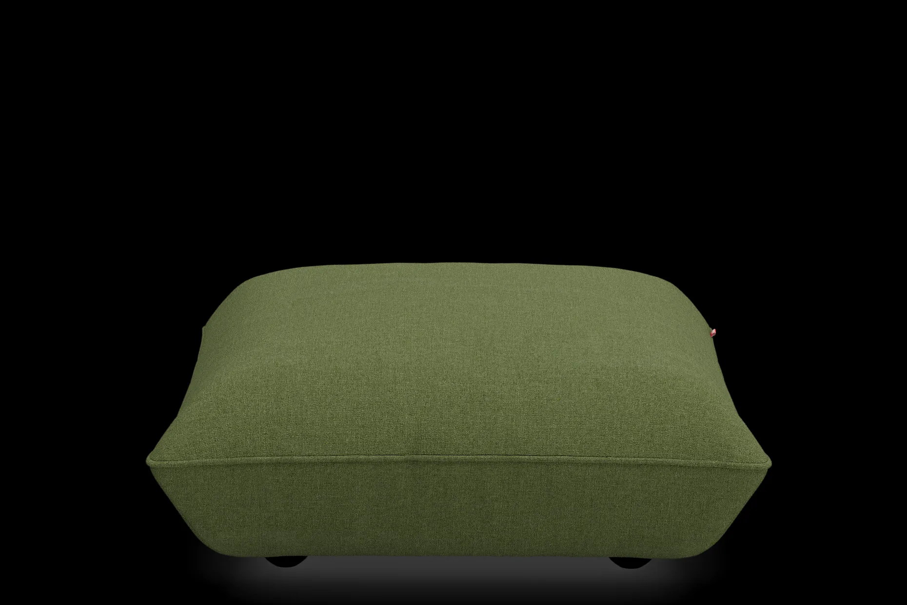 Sumo Hocker Boucle Hocker, groen, 108x108x44 cm