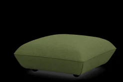 Sumo Hocker Boucle Hocker, groen, 108x108x44 cm