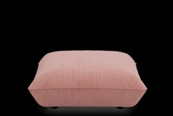 Sumo Hocker Cord Hocker, roze, 108x108x44 cm