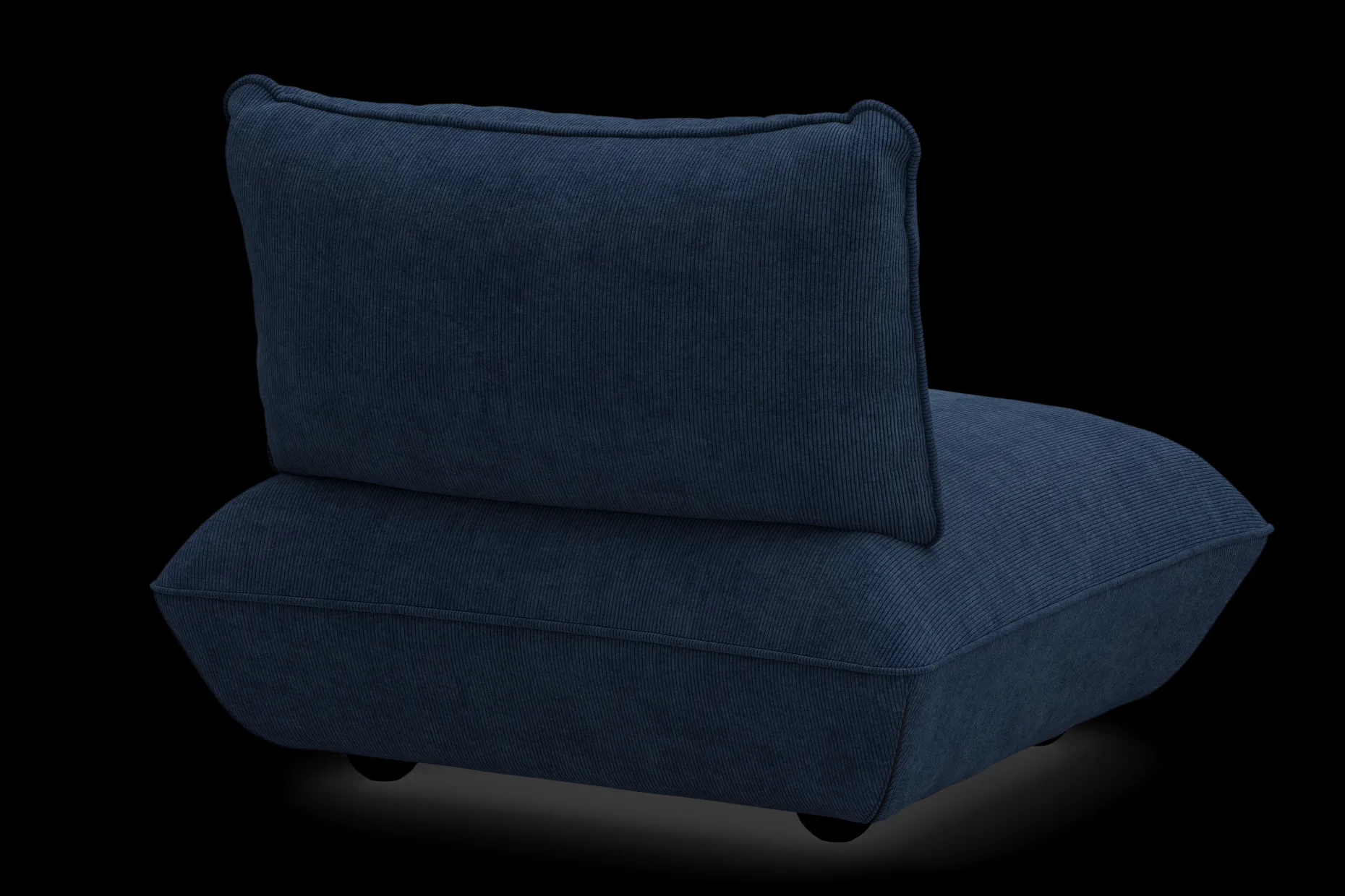Sumo Seat Cord Seat, blauw, 108x108x90 cm