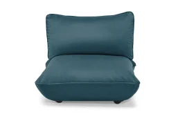 Sumo Seat Velvet Seat, blauw, 108x108x90 cm