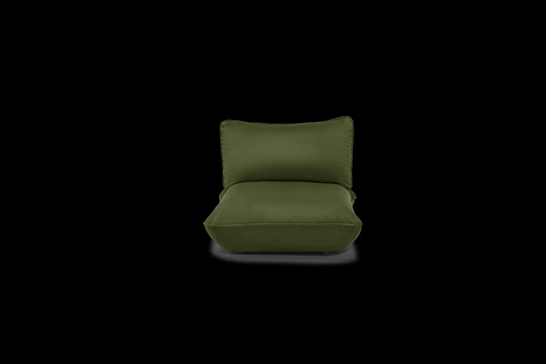 Sumo Seat Velvet Seat, groen, 108x108x90 cm