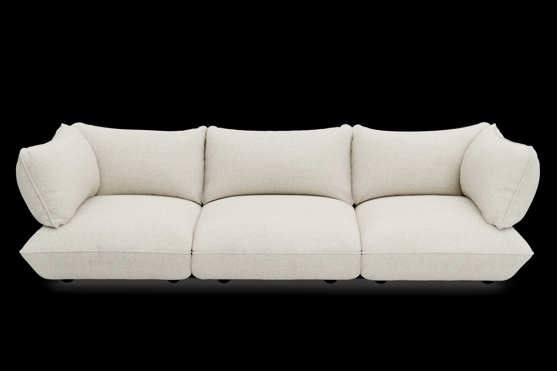 Sumo Sofa Grand Boucle Beige Modulaire binnenbank, 301x108x90 cm