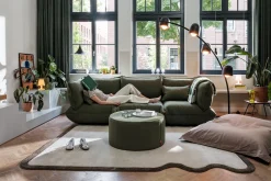 Sumo Sofa Grand Boucle Leaf Green Modulaire binnenbank, 301x108x90 cm