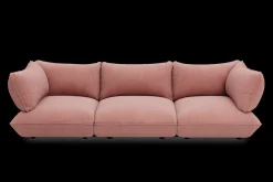 Sumo Sofa Grand Cord Soft Pink Modulaire binnenbank, 301x108x90 cm
