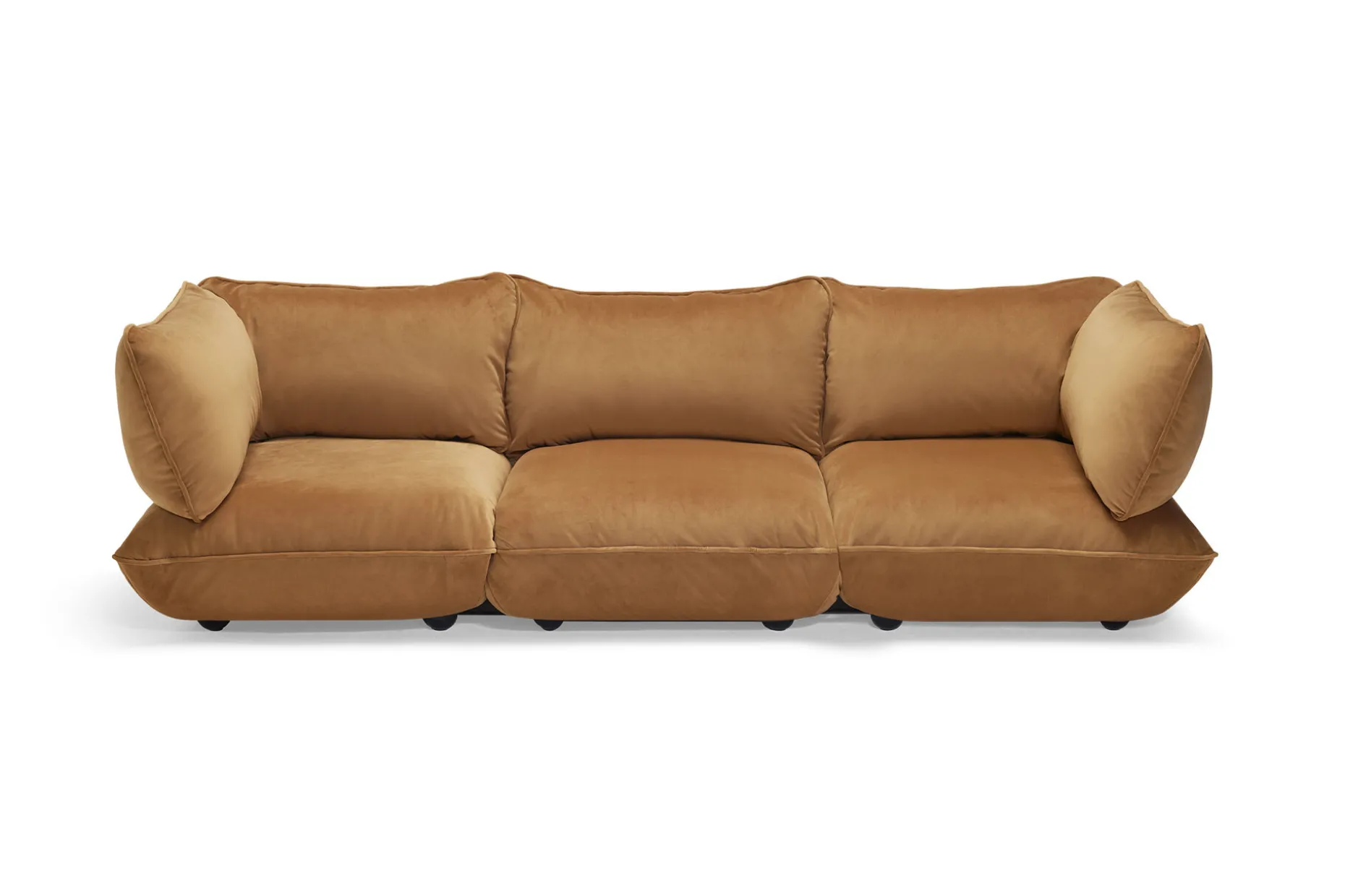 Sumo Sofa Grand Velvet Almond Modulaire binnenbank, 301x108x90 cm