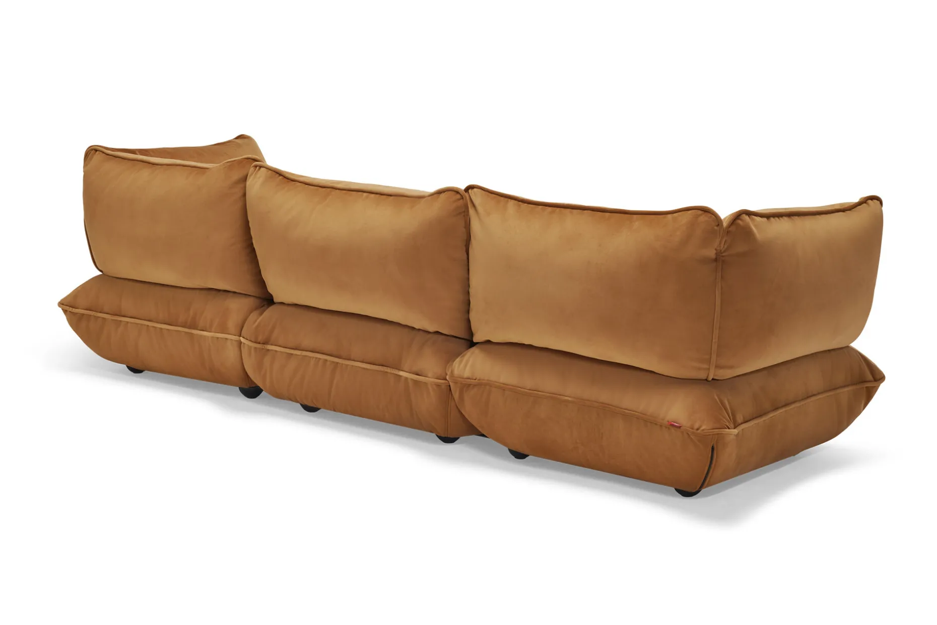 Sumo Sofa Grand Velvet Almond Modulaire binnenbank, 301x108x90 cm